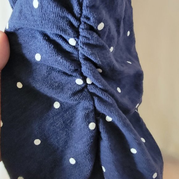 Old Navy Maternity Blouse Size Small - Like New - Very stretchy - Navy white - Picture 5 of 5